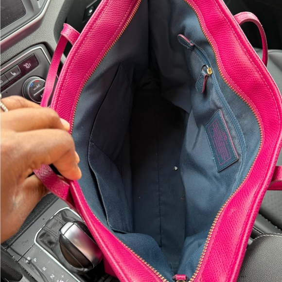 Coach Pink Tote Bag - Picture 3 of 3
